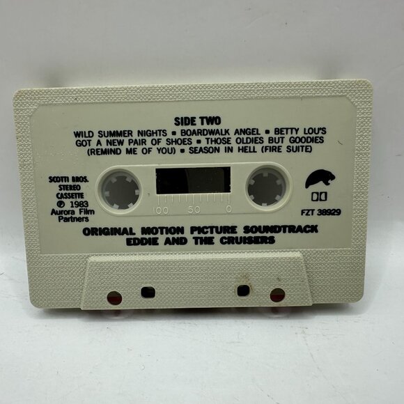 Eddie And The Cruisers Original Motion Picture Soundtrack Cassette Tape 1983 Sco - Picture 6 of 6
